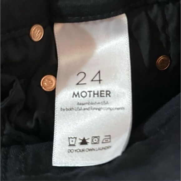 Women’s Mother High Waisted Looker Ankle Fray in Guilty Glitter Racer Size 24 - Picture 8 of 9